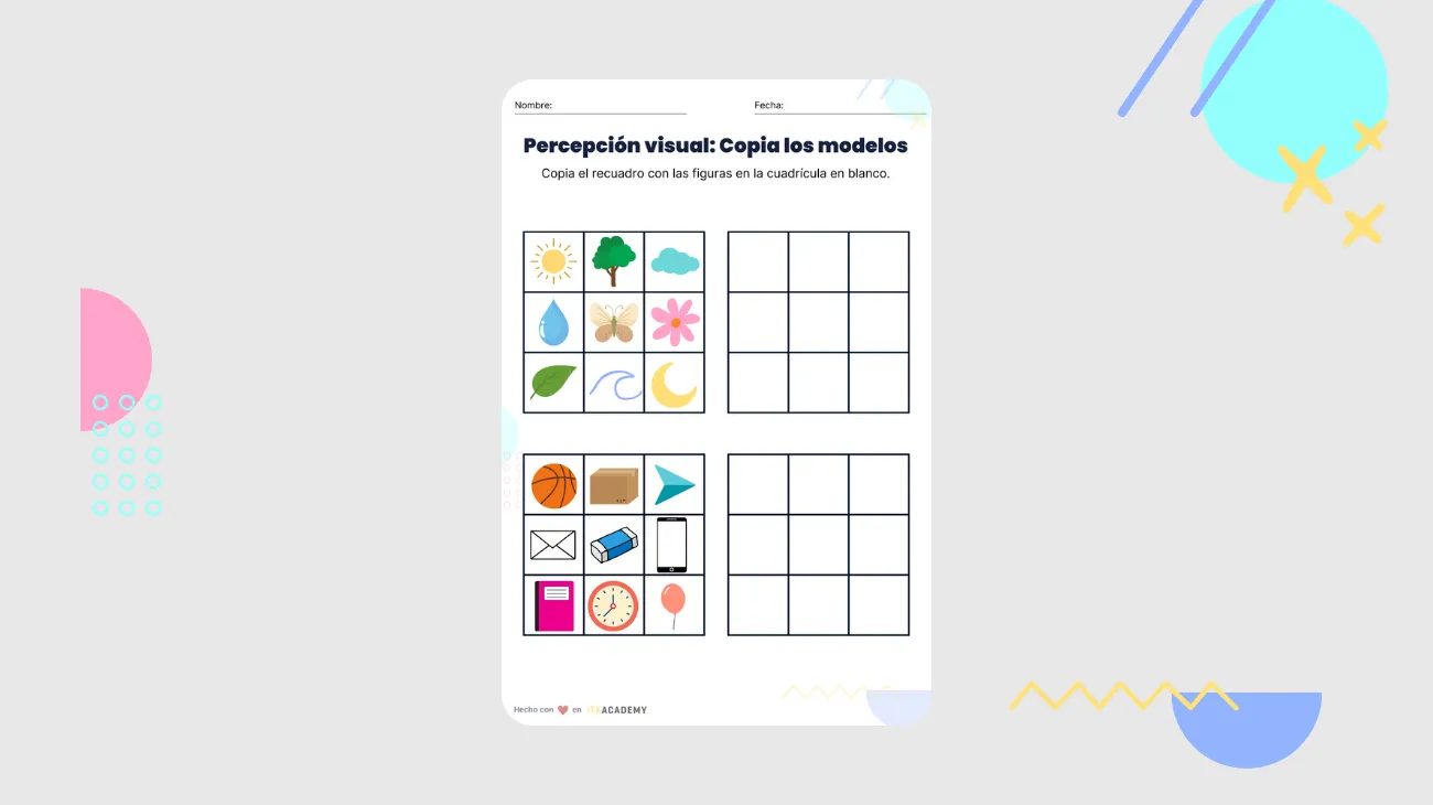 Percepción Visual: Copia Los Modelos Vol.2 | ITK Academy