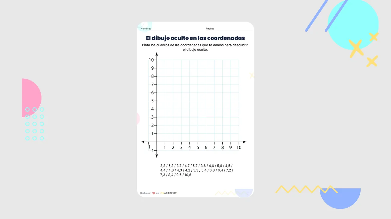El dibujo oculto en las coordenadas