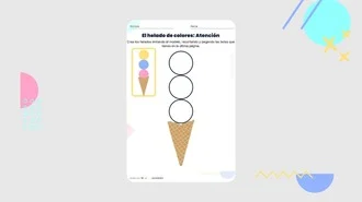 El helado de colores: Atención Vol.1